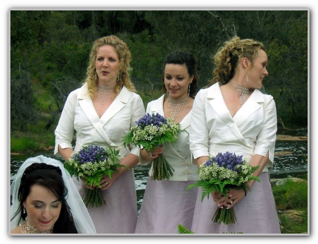 MJ and Bridal Party at Nat & Ricks Wedding